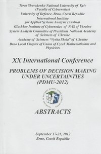 PROBLEMS OF DECISION MAKING UNDER UNCERTAINTIES